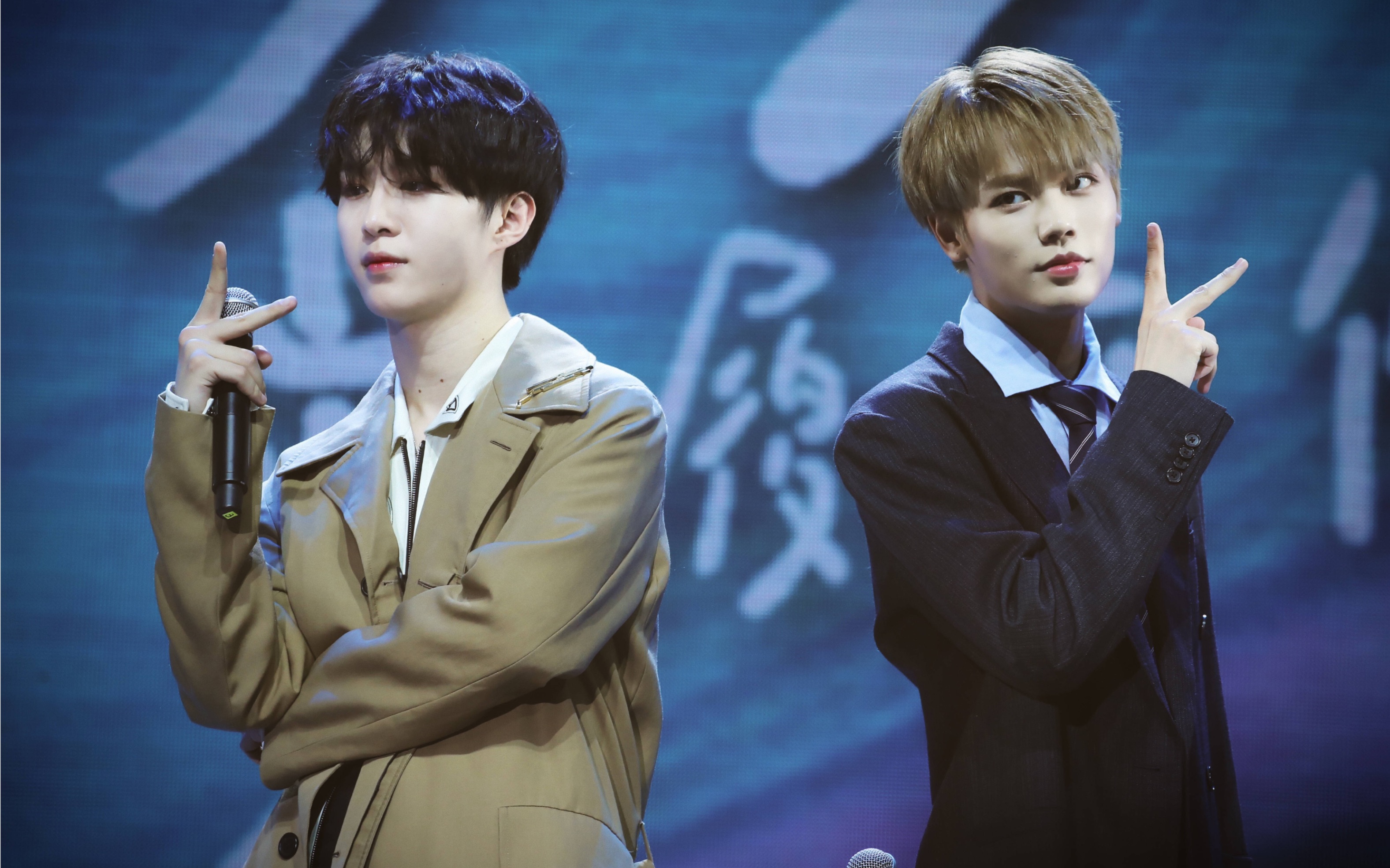 【烟尘cp】【林彦俊x范丞丞】npc一专北京分享会互动cut_哔哩哔哩