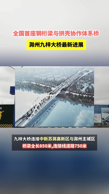 滁州九梓大道规划大桥图片