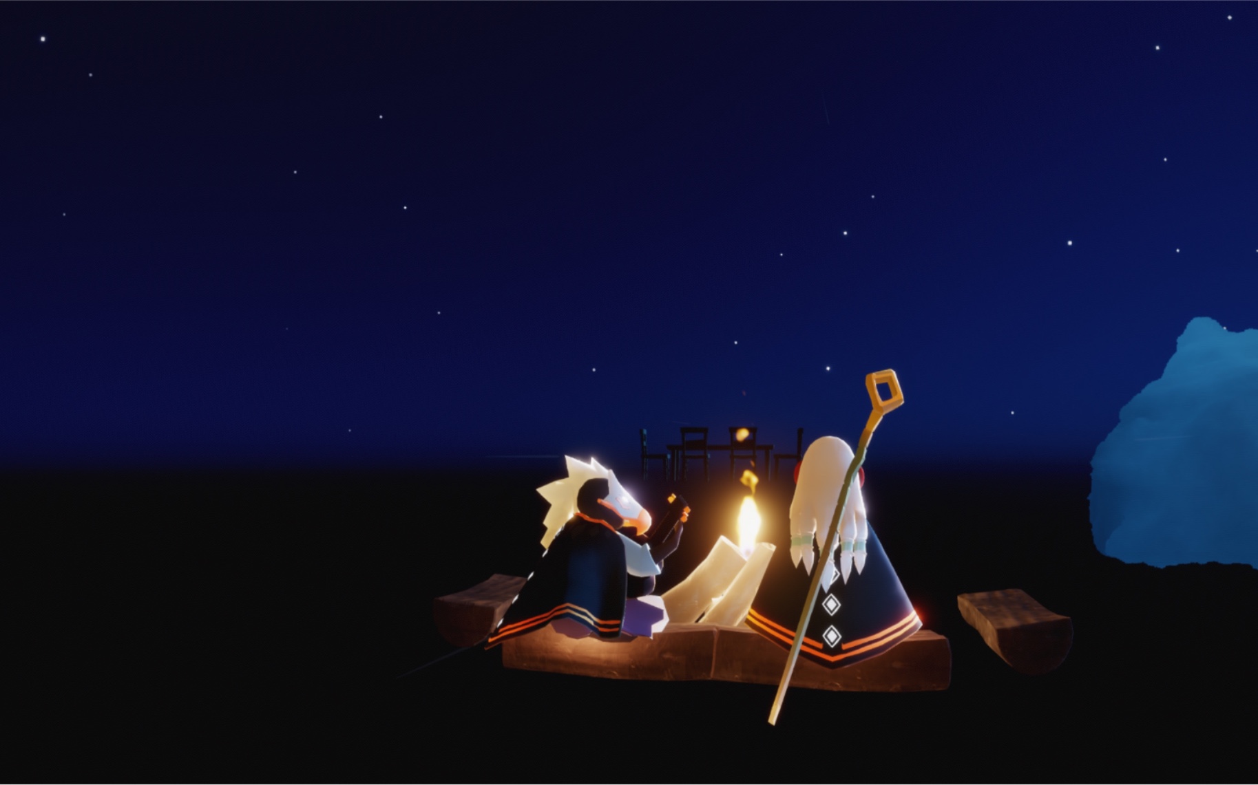 在寒冷的冬天来一首《花之舞》(光遇)_哔哩哔哩 (゜-゜)つロ 干杯