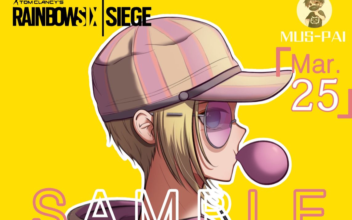 【k1j】彩虹六号 520当然是和lana互换礼物啦!