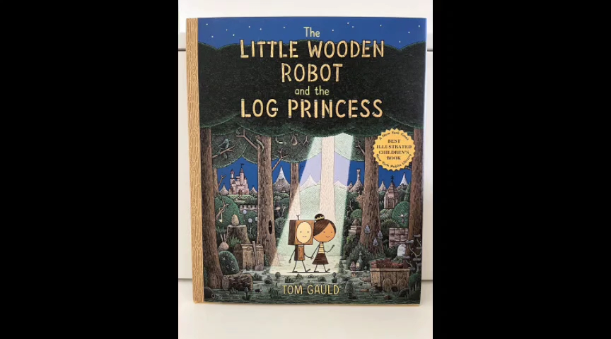 [图]2021《纽约时报》年度最佳童书《The Little Wooden Robot and the Log Princess 》