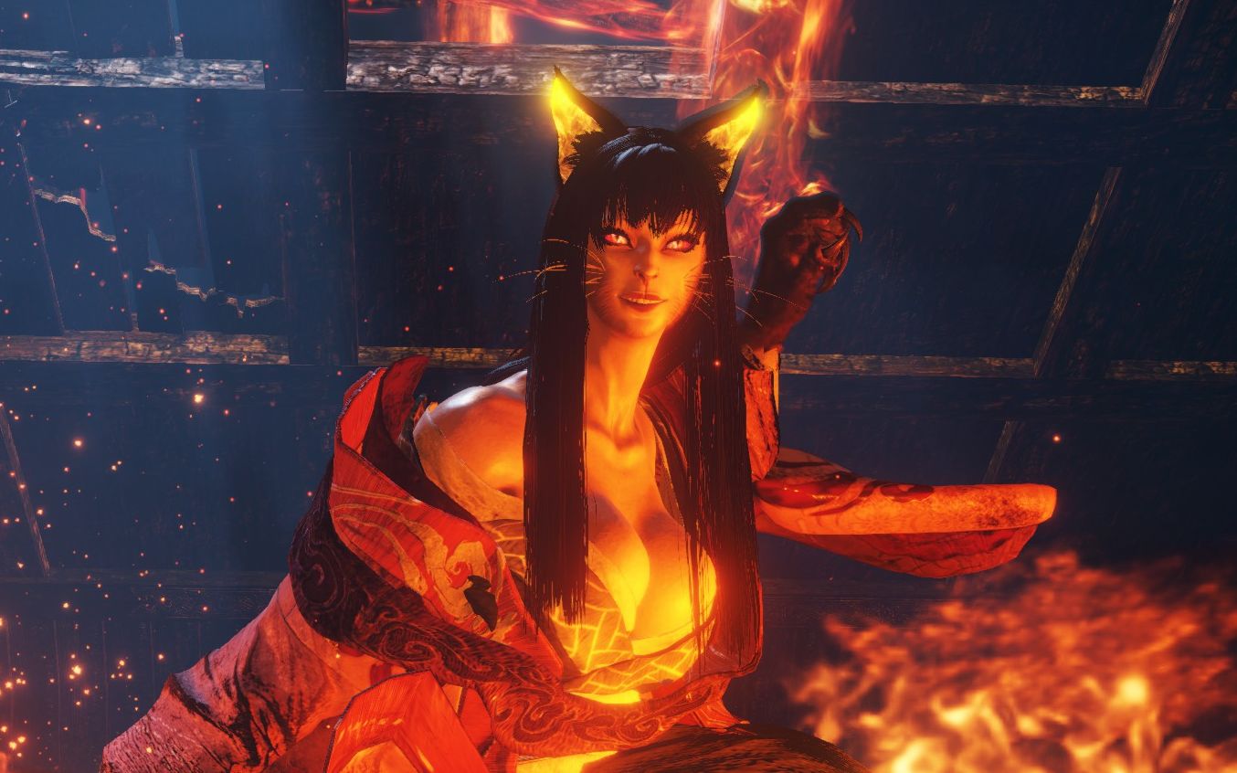 好大的车灯 | 仁王2 boss战 火车