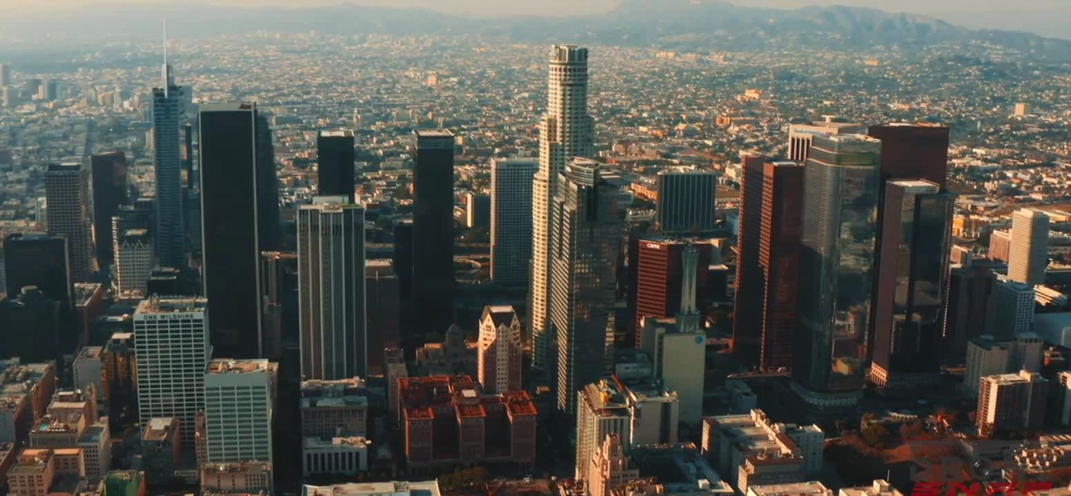 航拍丨美国第二大城市之天使之城-洛杉矶:一幅令人惊叹的鸟瞰图