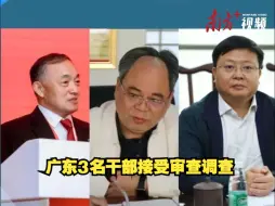 下载视频: 广东3名干部接受审查调查