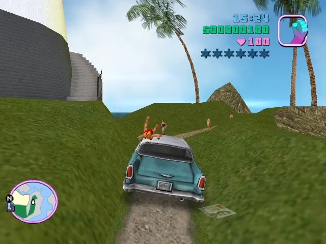 GTA:VC  Delivering every* vehicle to the lighthouse in 5:07:11哔哩哔哩bilibili罪恶都市