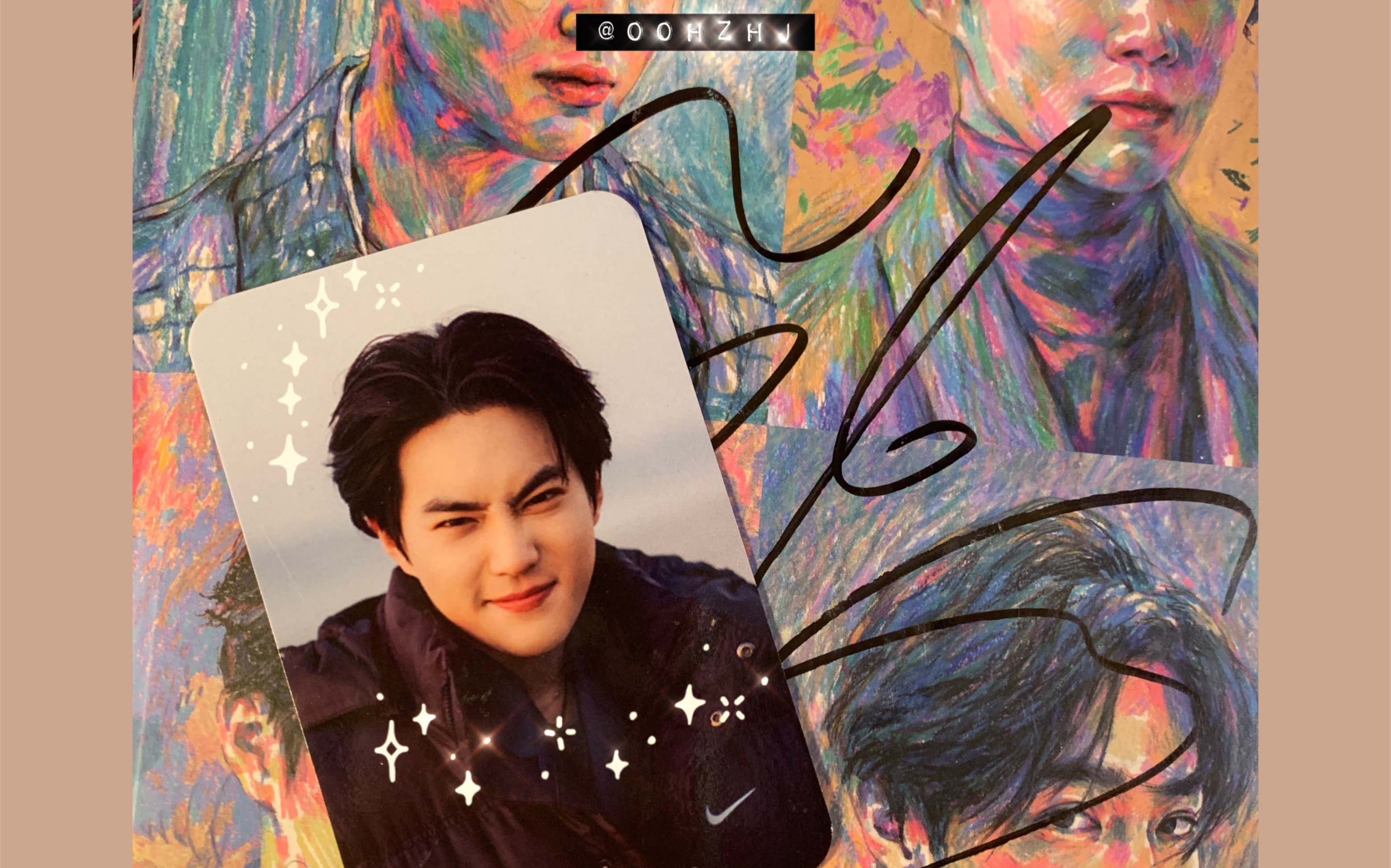 【金俊勉】suho签售专终于到啦|签名专展示|拆专&小卡|脱非入欧了