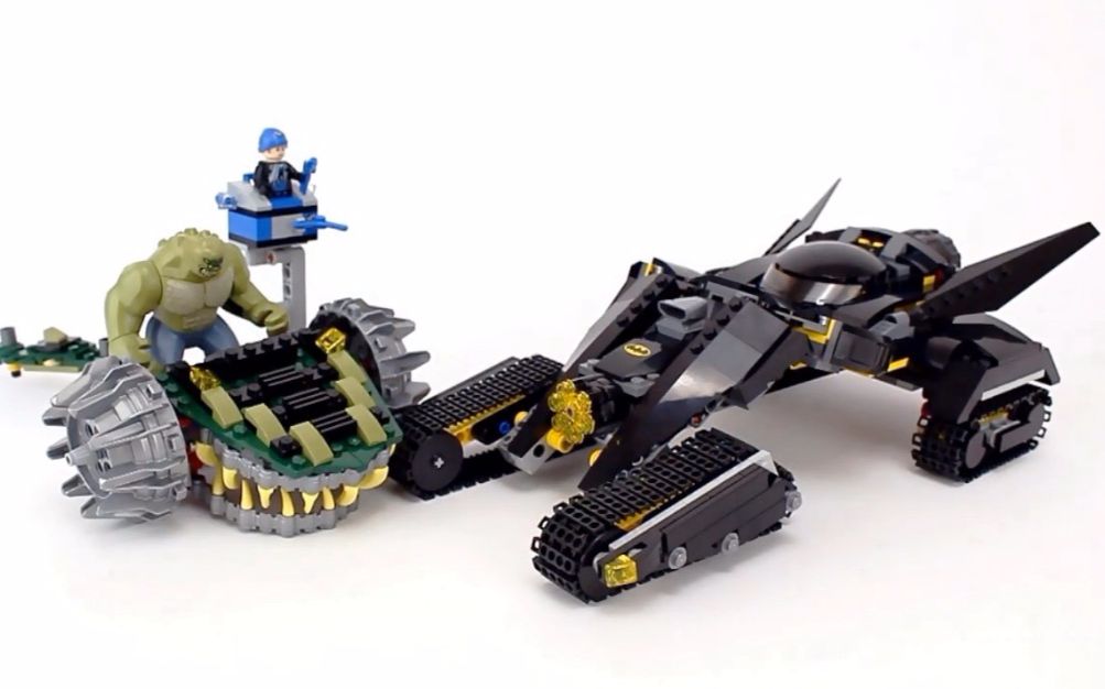 磚廠】樂高lego76055dc系列蝙蝠俠大戰鱷魚戰車樂高速組評測樂高積木