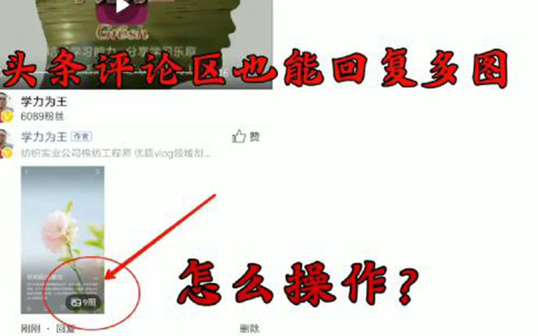 头条APP西瓜视频评论区可以插入多张图片了,怎么操作?哔哩哔哩bilibili