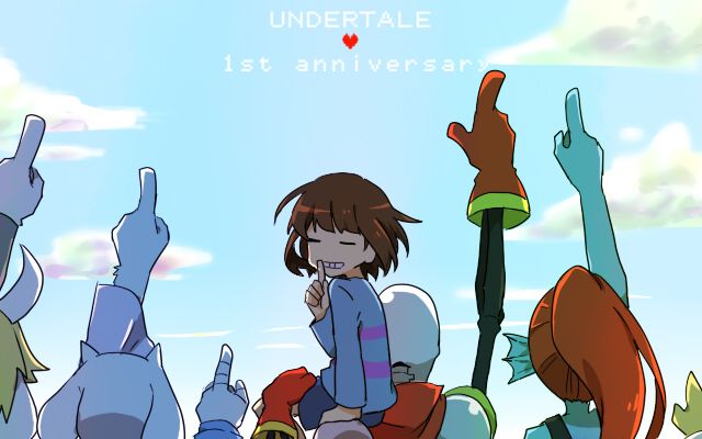 [图]【undertale】To The Sky