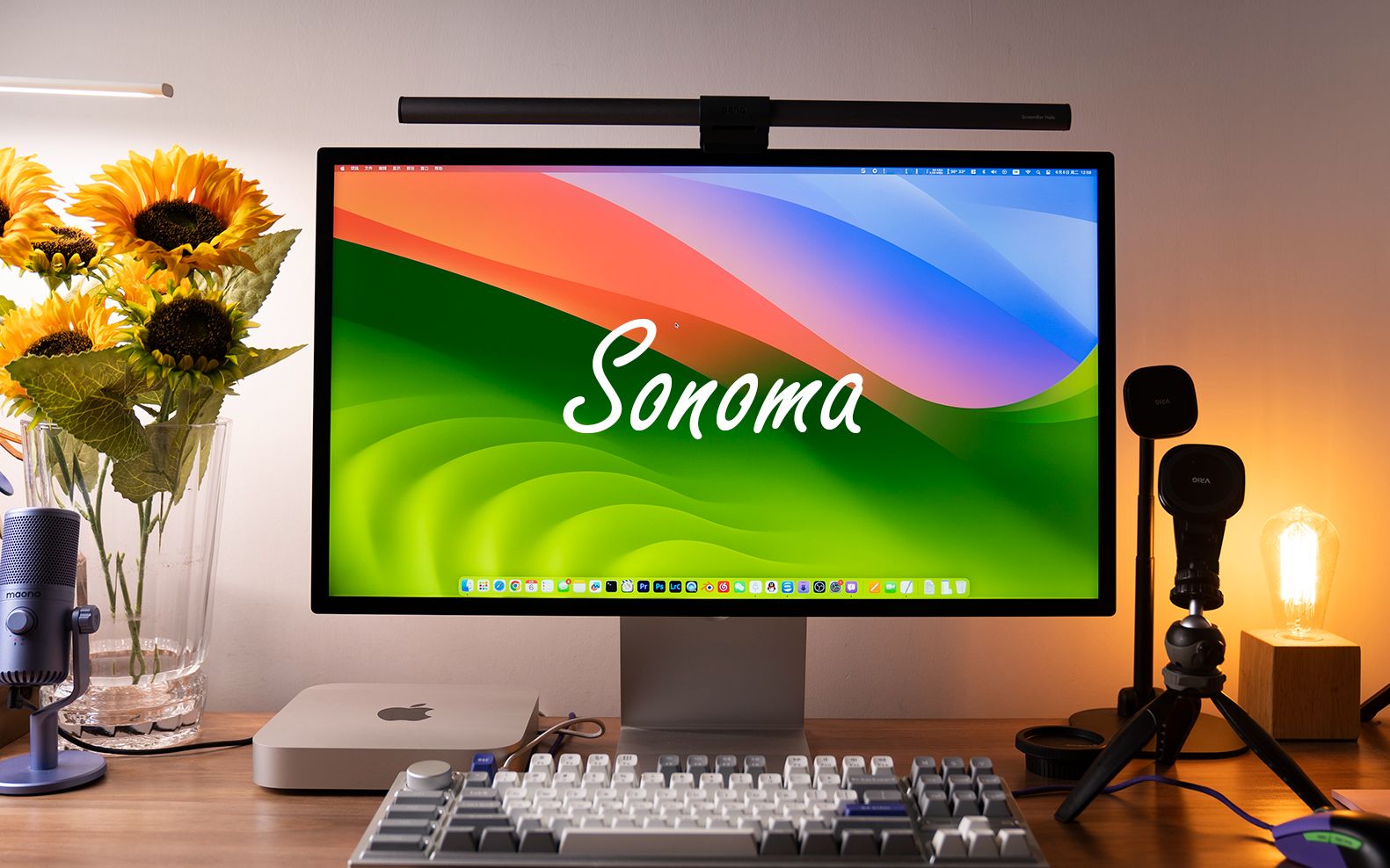 「落落」macOS 14 Sonoma Beta版使用体验,动态锁屏壁纸 & 新小工具哔哩哔哩bilibili