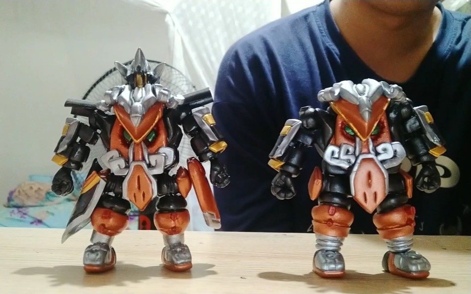 果宝特工四 椰子尊 自制粘土可动玩具