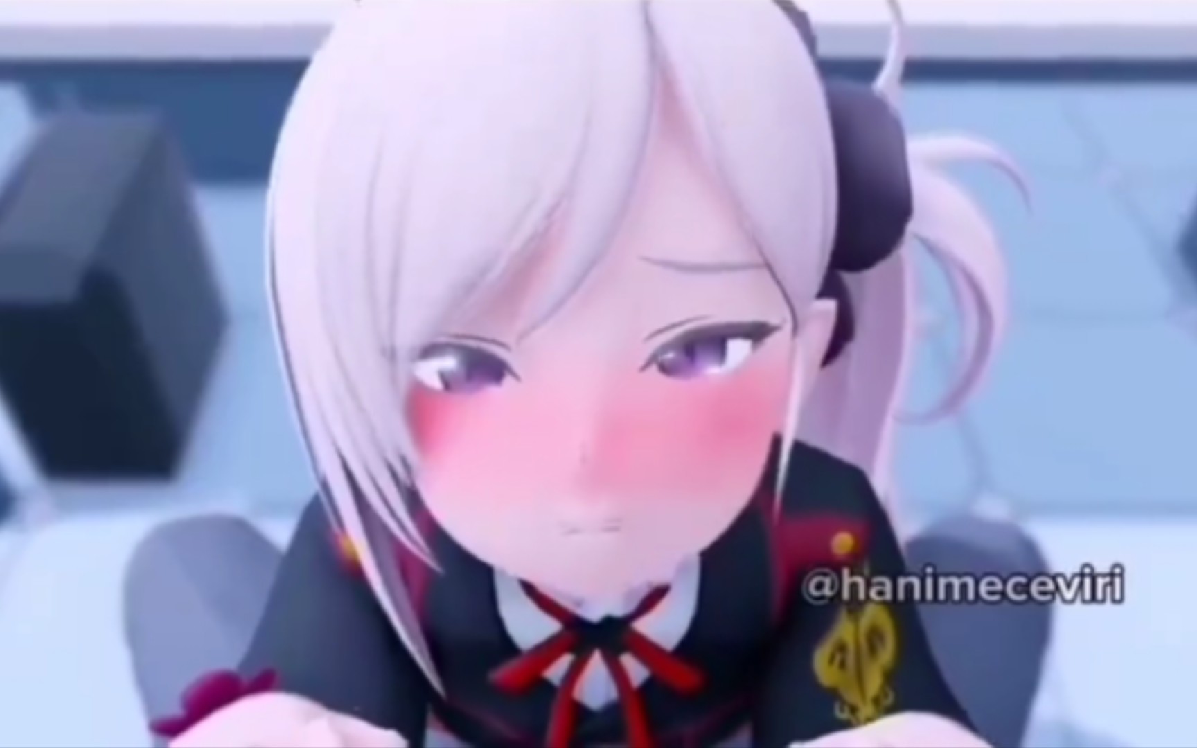 睦月只是在漱口啦