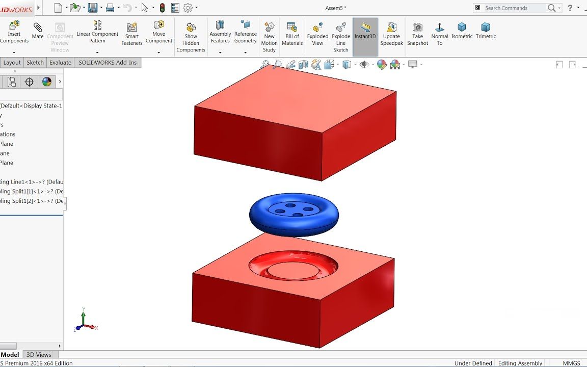 【SolidWorks】模具设计教程,模具工具 Mold Tools哔哩哔哩bilibili