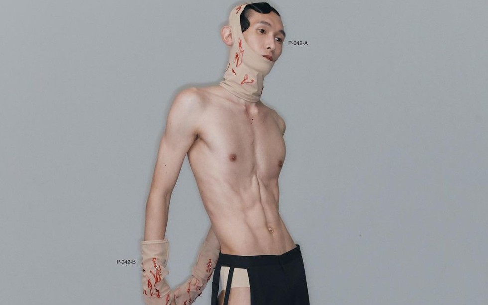 [图]skinny male model