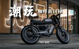 Tải video: 原厂素车！复古咖啡风格新国标电动车VKG BIKE