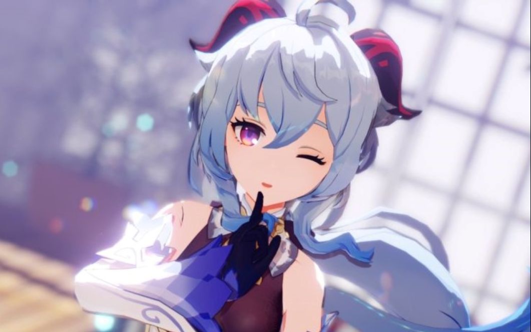 【原神】甘雨椰羊天空之翼普攻大招伤害测试_哔哩哔哩_bilibili