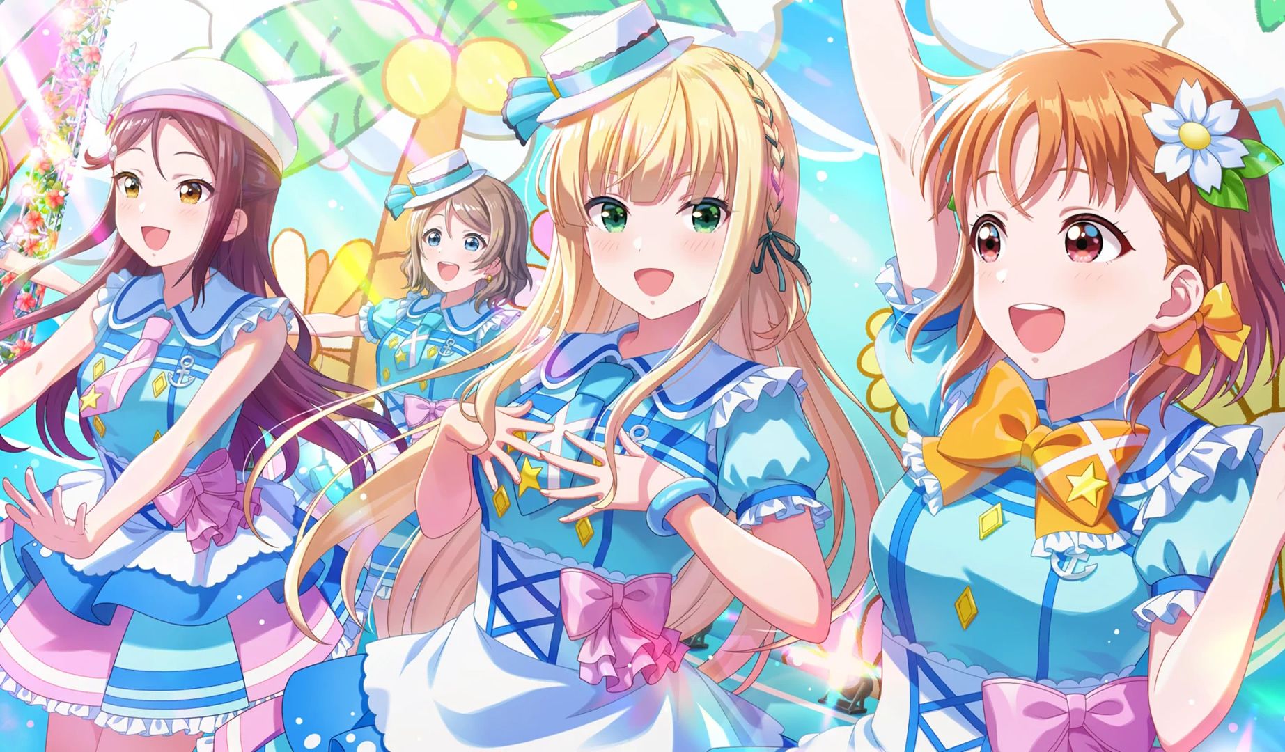 【中字】偶像荣耀 手游联动剧情 aqours 与你一同闪耀sunshine!