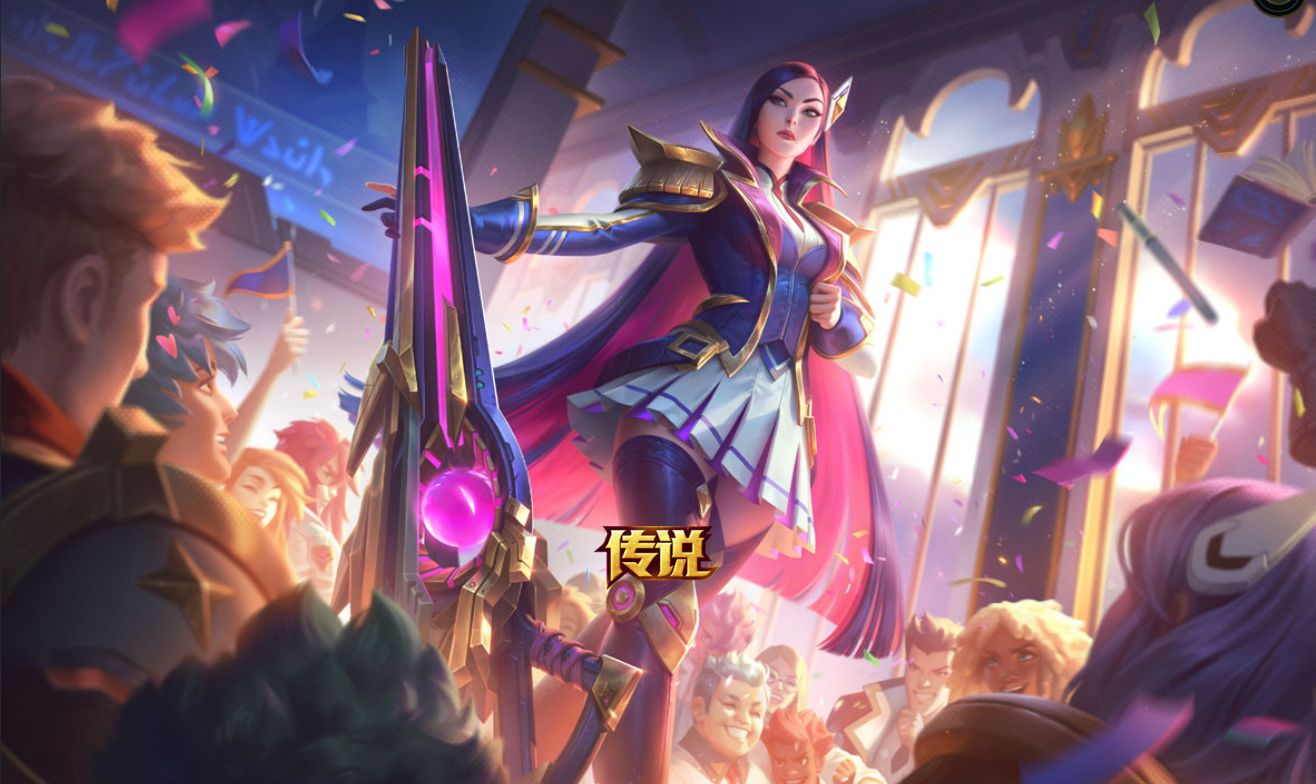 战斗学院 凯特琳,皮城女警传说级皮肤视频