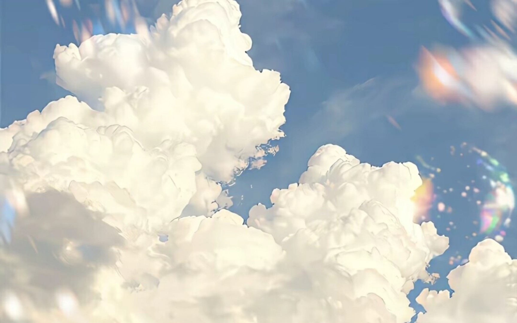 "这次天空真的好好看"