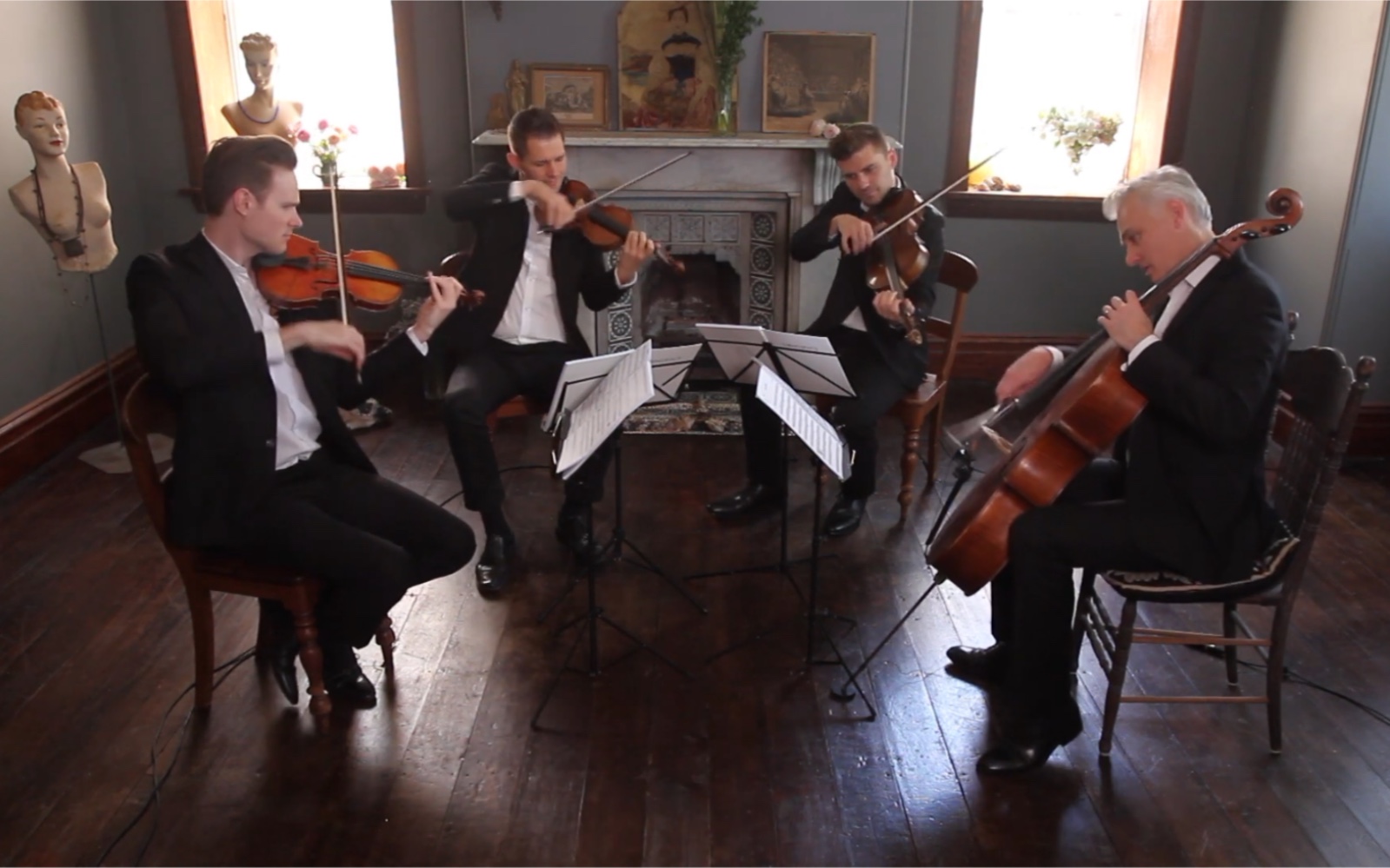 [图]弦乐四重奏 & Beautiful Day - U2 - Stringspace String Quartet/Violin Cello Viola-Cover