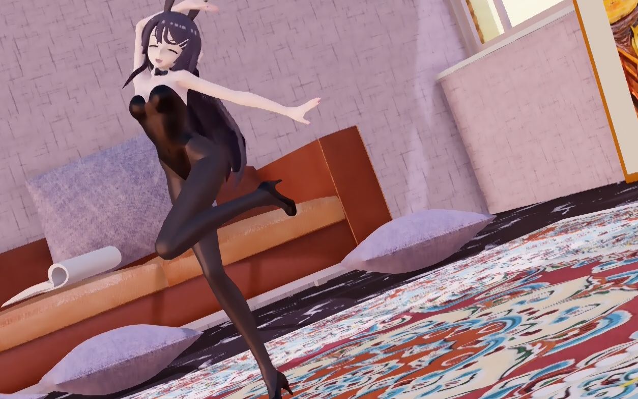 【MMD】君の彼女,跳了这支舞就是你的女朋友 我永远喜欢樱岛麻衣哔哩哔哩bilibili