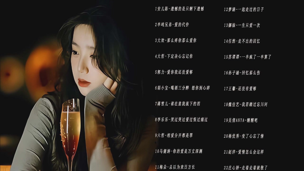 [图]深夜酒吧 喝不醉的酒是伤心的泪