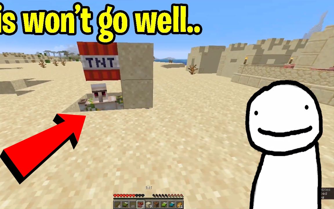 dream令人窒息的10iq死亡名场面大合集!直播高光!_哔哩哔哩_bilibili