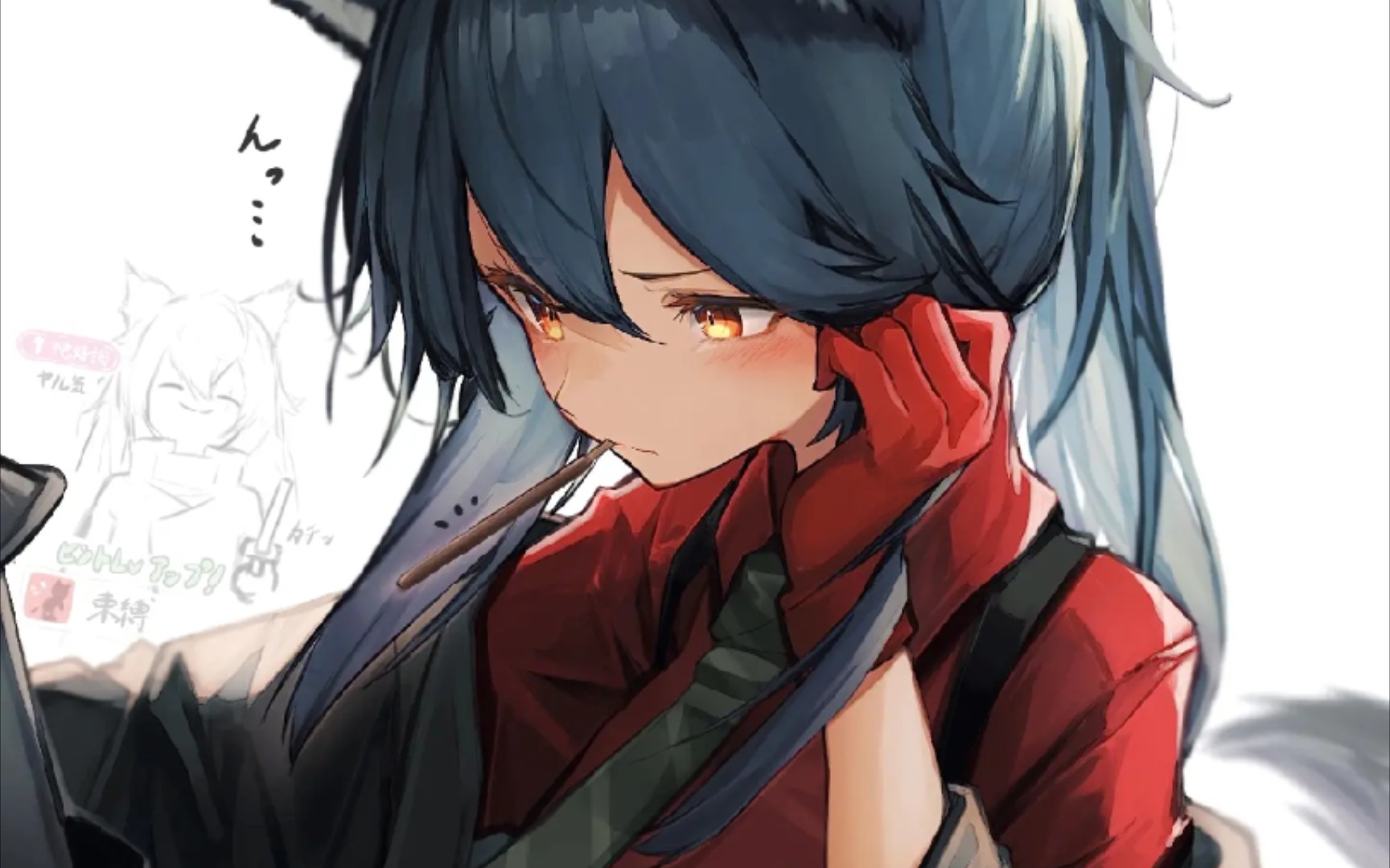 【明日方舟】德克萨斯同人图