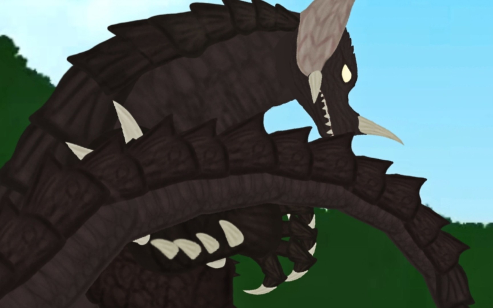 [dc2/大怪兽格斗]自制模型展示 ex哥莫拉-鳄酱-鳄酱-哔哩哔哩视频