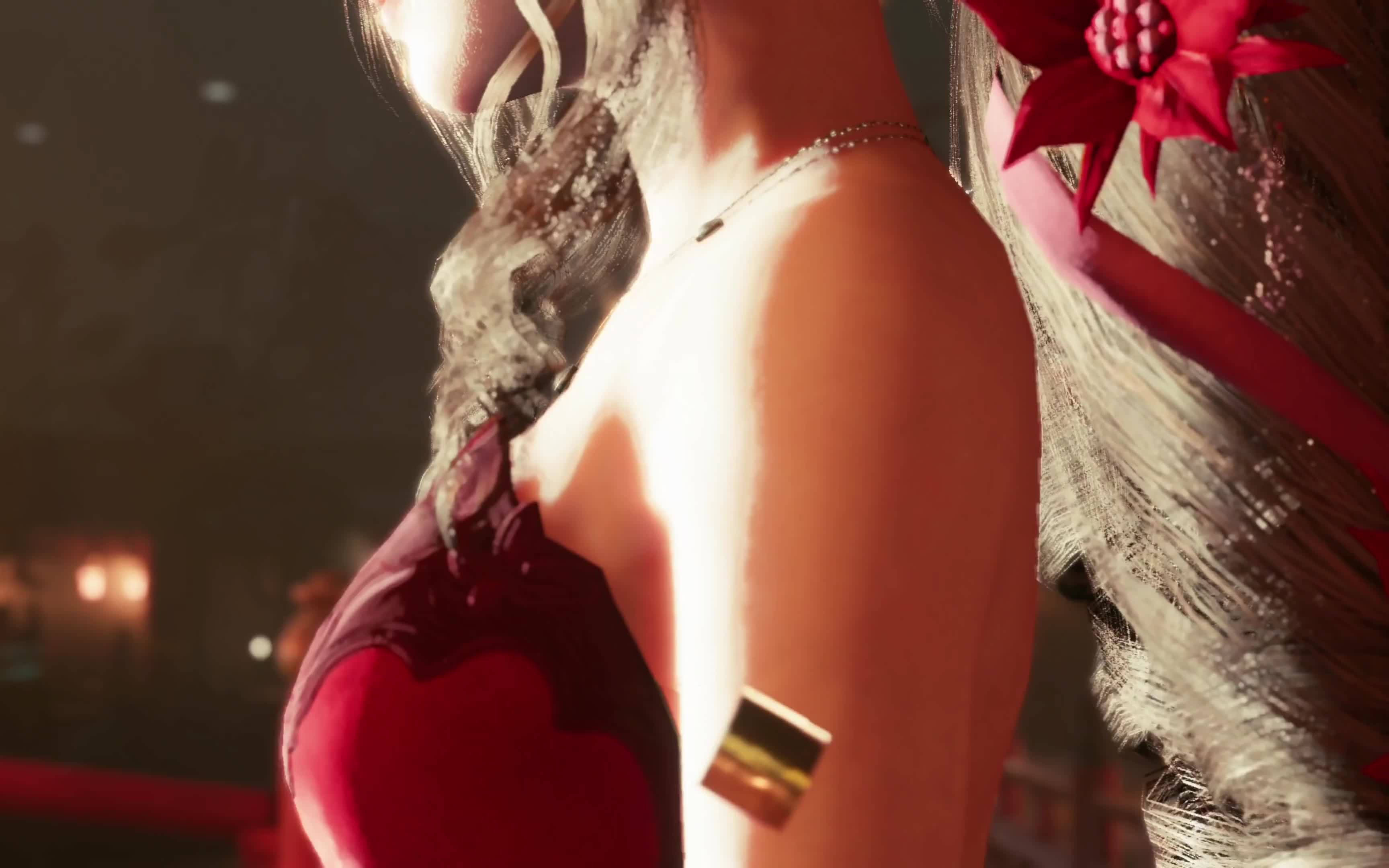 【4k画质/最终幻想7重制版】三种爱丽丝礼服看个够!