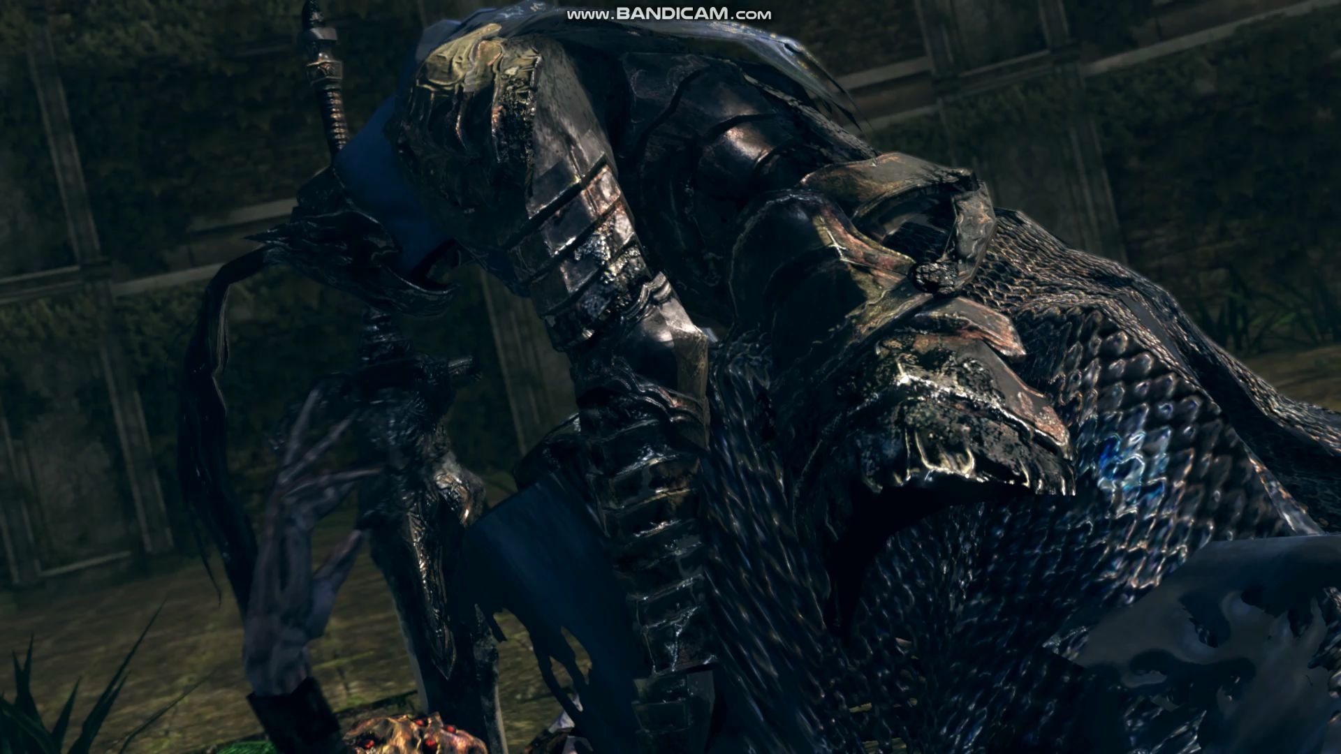 【黑暗之魂】一周目翁斯坦套装 猎龙枪对a大