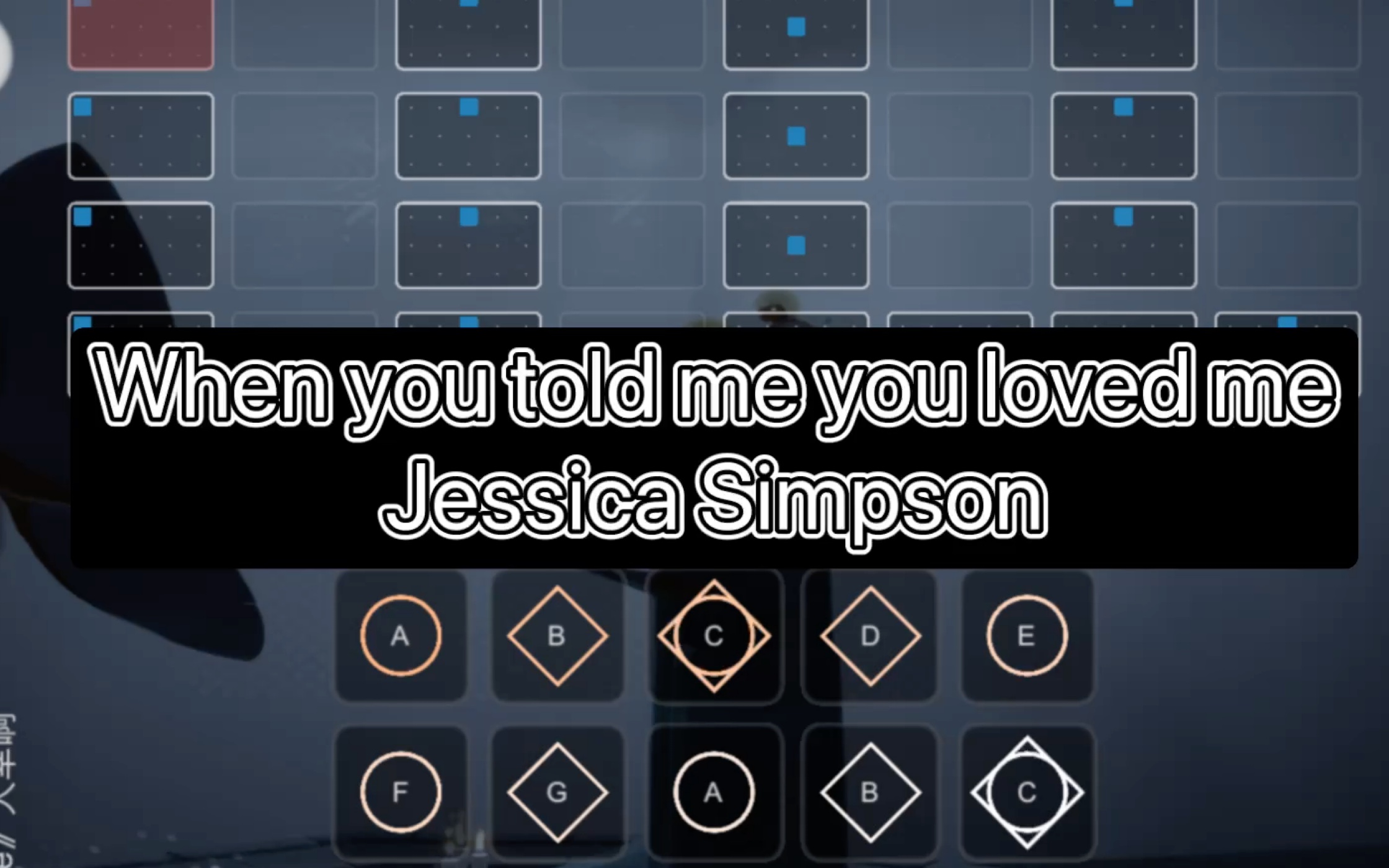 [图]【Sky光遇】 When you told me you loved me- Jessica Simpson 光遇琴谱 sky studio 一首N年前的老歌