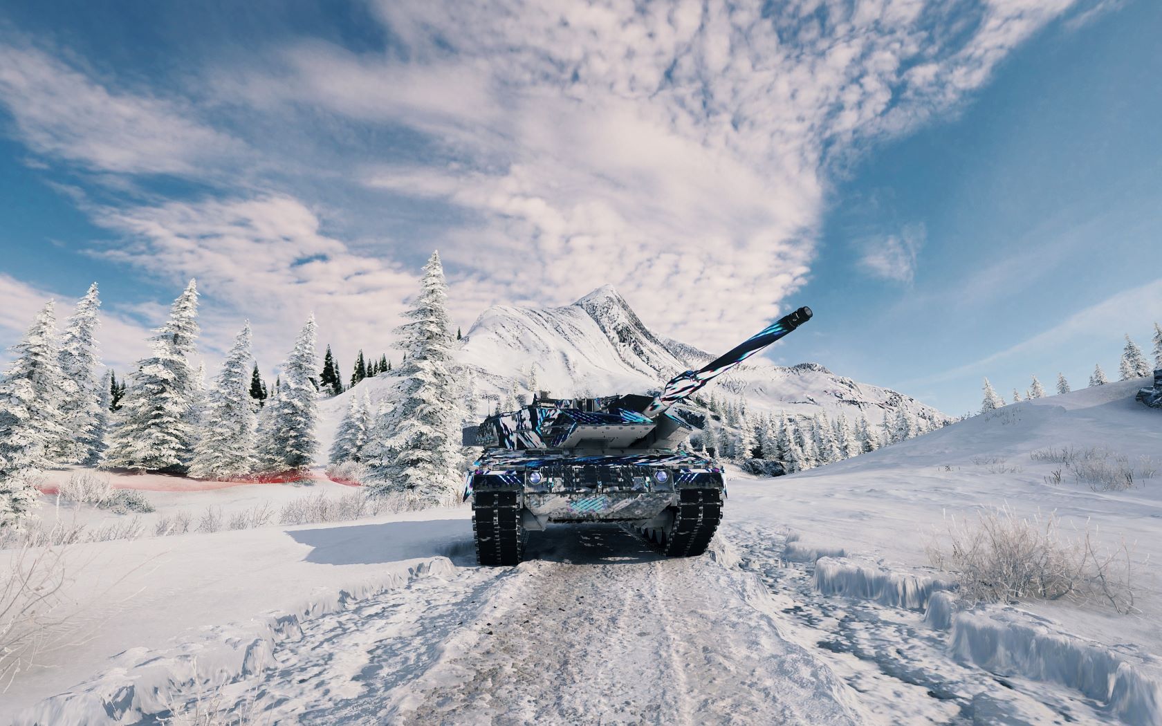 坦克世界 俄服 豹一原 无敌弹药架