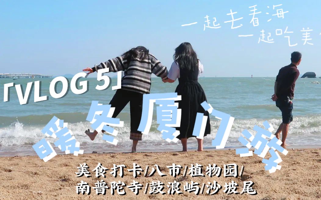 VLOG 5| 暖冬厦门游/旧友见面/厦门美食/鼓浪屿/八市哔哩哔哩bilibili