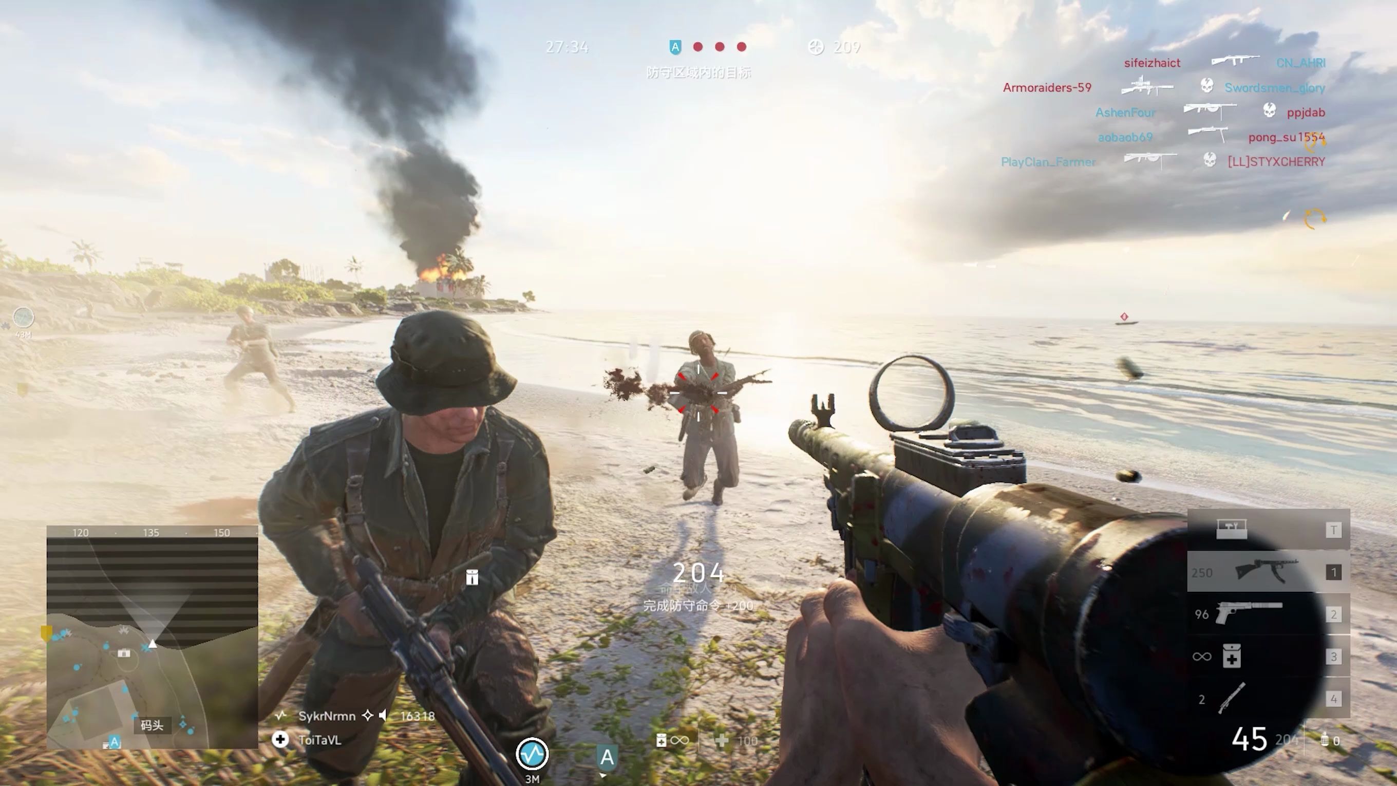 战地5震惊二战日本某冲锋枪射速竟有800发分钟