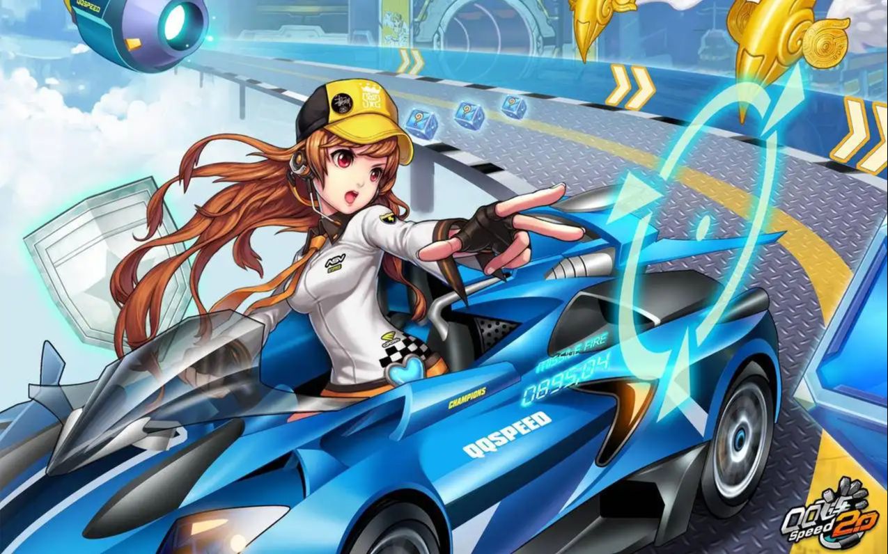 qq飞车端游勇者部落1.33—雷诺_飞车