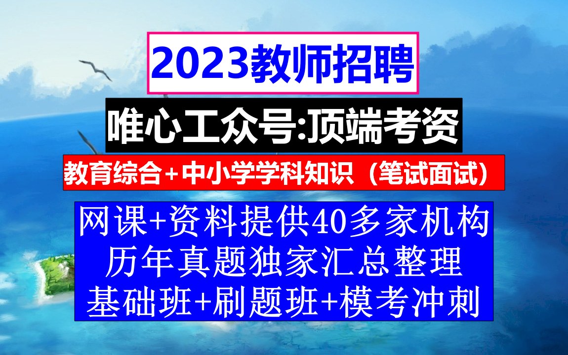 2023全国教师招聘教育基础知识,教师招聘宣传图片,教师编制备考哔哩哔哩bilibili