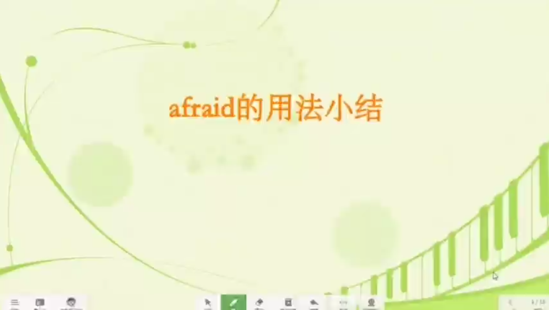 初中英语语法讲解  afraid 的用法小结哔哩哔哩bilibili