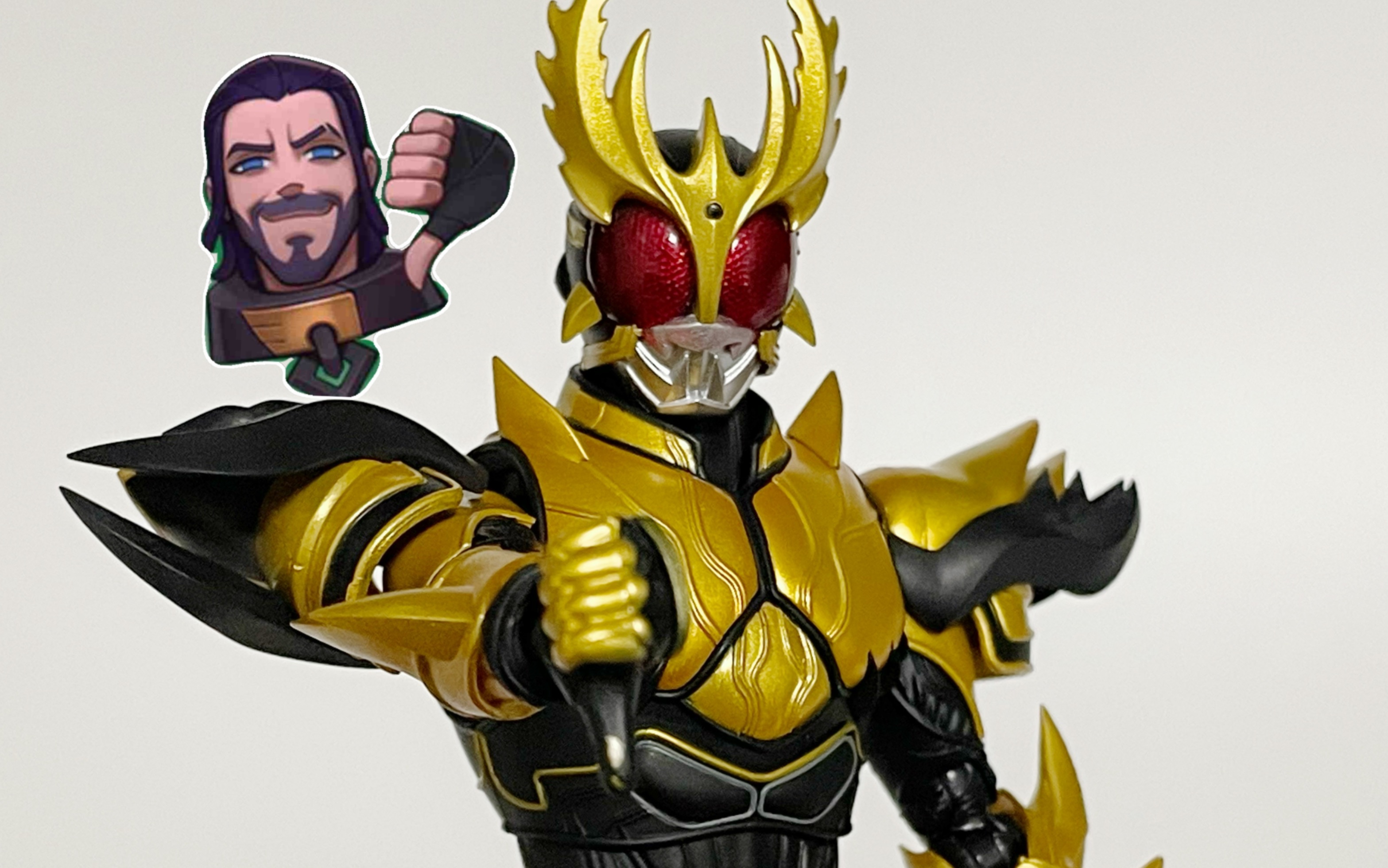 狠狠打脸了假面骑士究极升华空我真骨雕shf开箱把玩