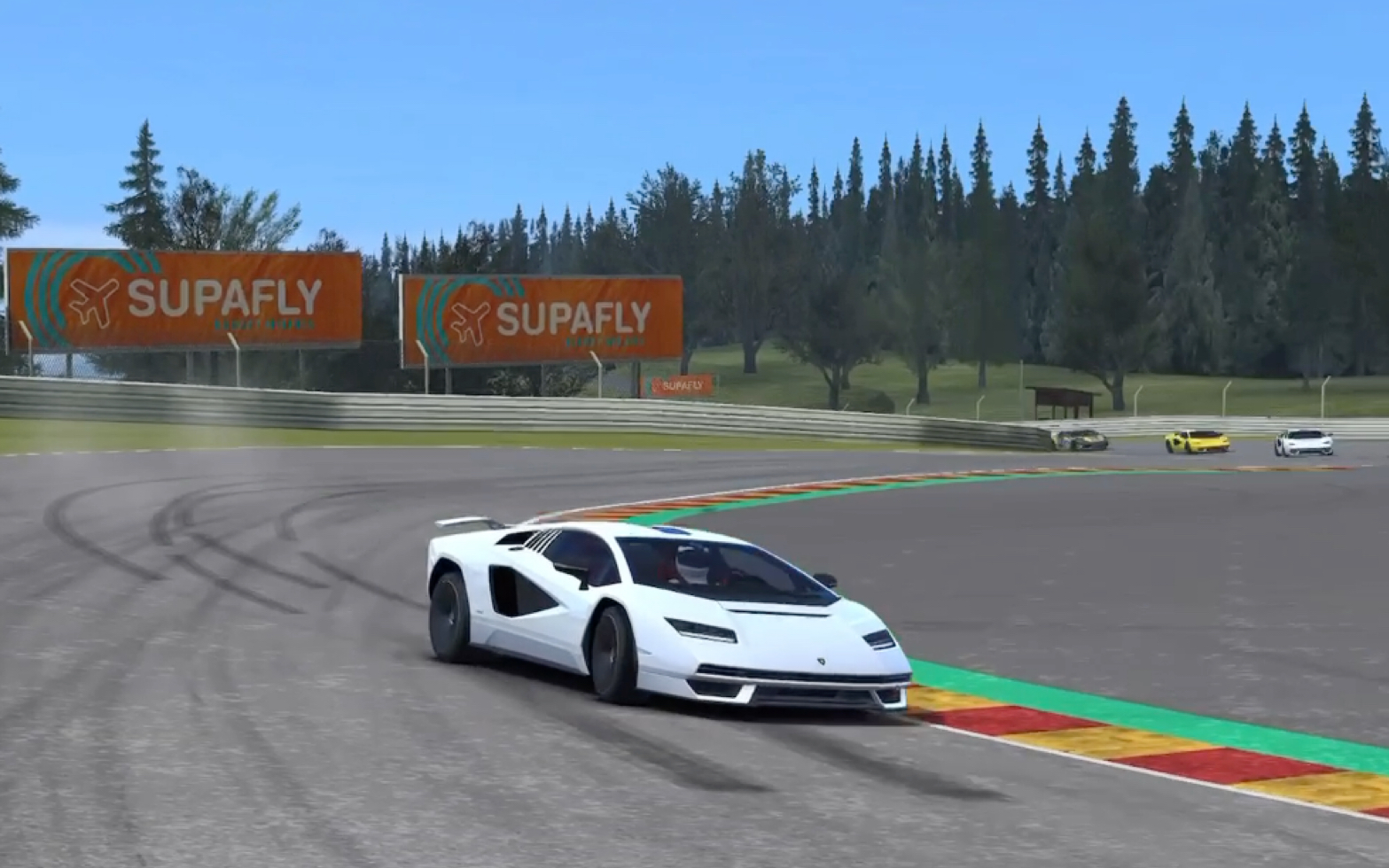 真实赛车三,兰博基尼2022款康塔什lp-800新车漂移试驾