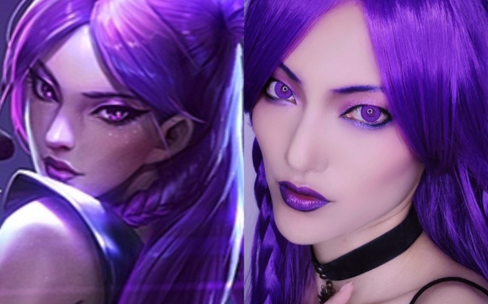 英雄联盟kda卡莎仿妆