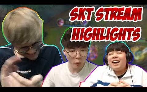 SKT 直播有趣时刻 #167  ft. Faker, Khan, Teddy, Mata, Clid哔哩哔哩bilibili