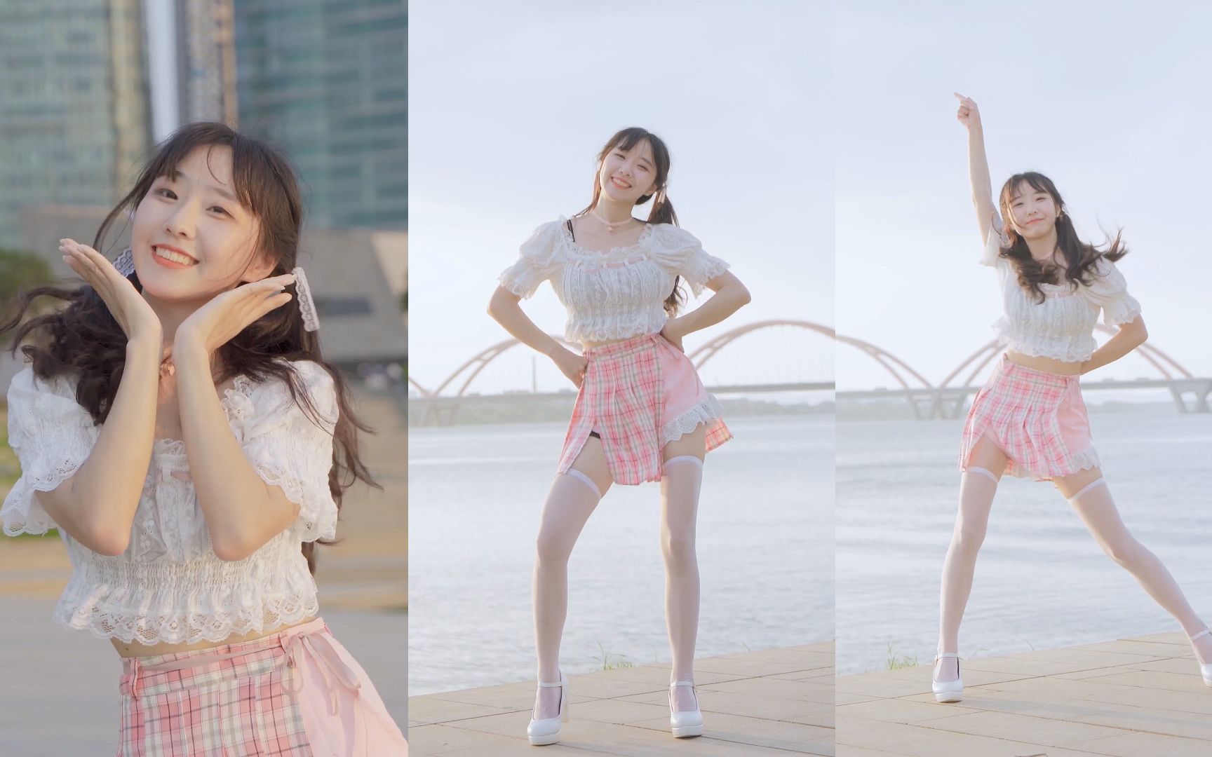 【4k竖屏】是在夏天会心动的甜妹呀～给你一个甜甜的summertime