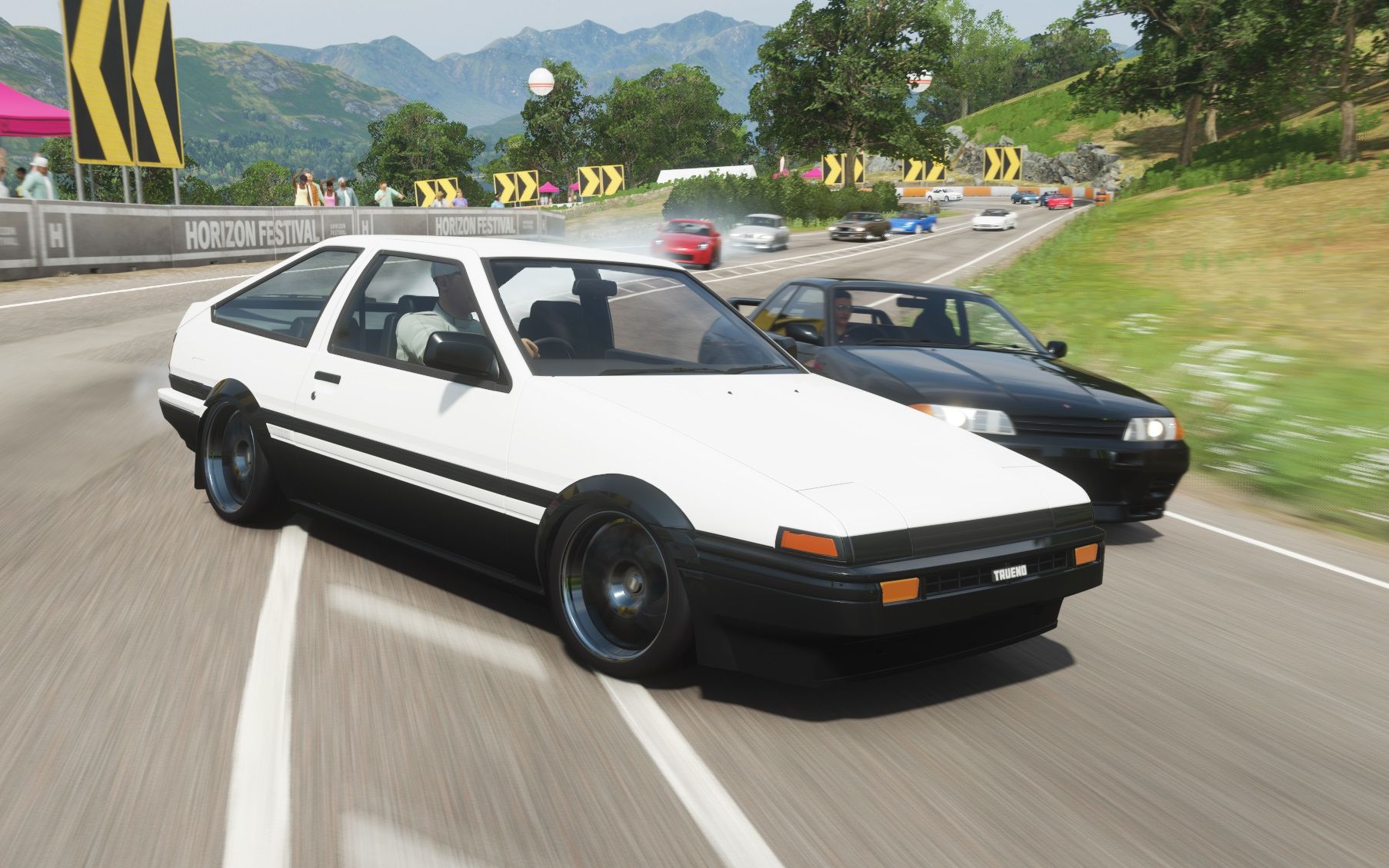 感受人车一体飘移!