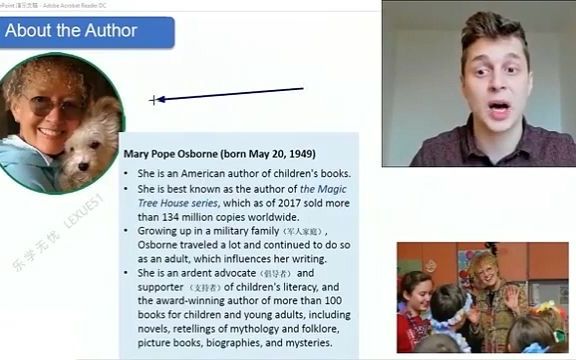 [图]神奇树屋Magic tree house 精读指导 外教阅读指导录播课