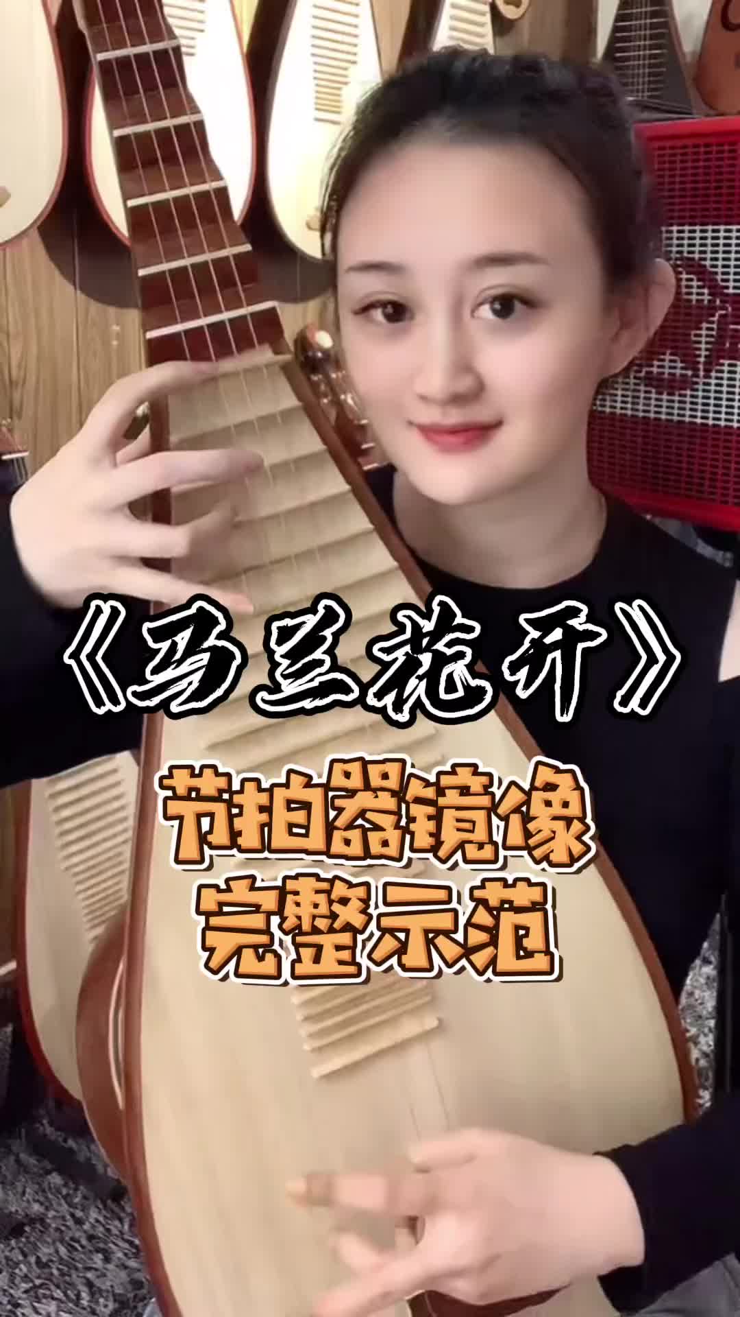 马兰花开琵琶乐器演奏琵琶教学