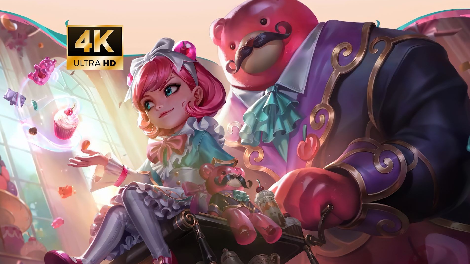 lol 安妮 咖啡甜心」动态壁纸分享