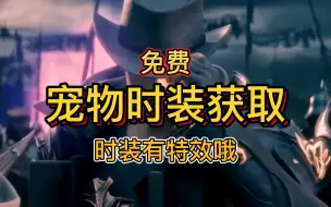 Download Video: 【失落的方舟】免费宠物时装获取，带特效的时装谁不爱呢