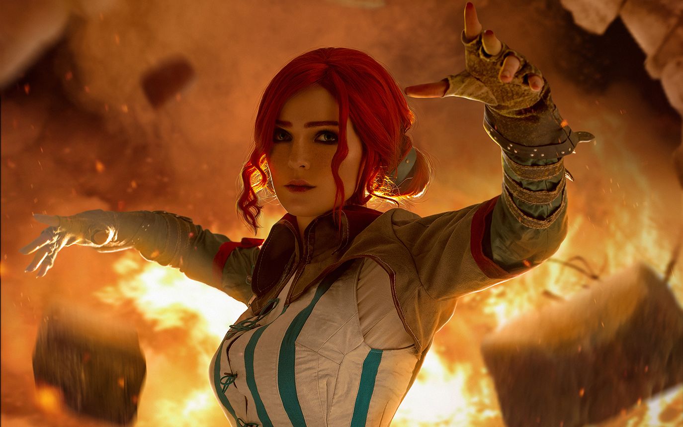【mighty raccoon】巫师3特莉丝cosplay幕后视频 withcher3 triss