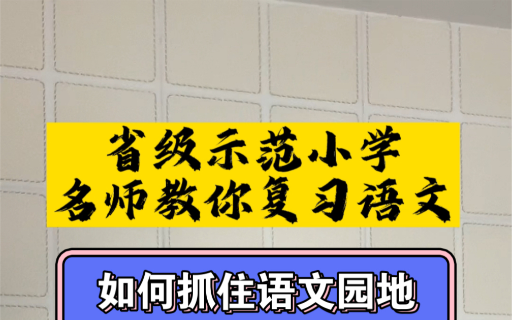 语文园地全部都是阅读理解和基础知识的考点!手把手带你抓住考点!哔哩哔哩bilibili